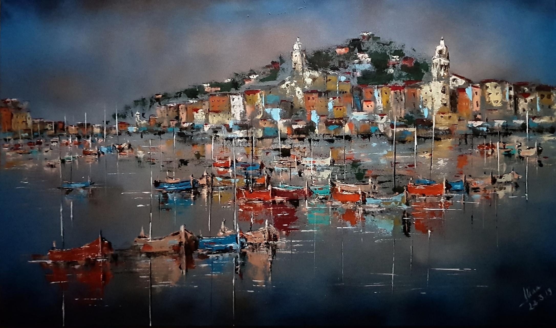 ArteDiAlina.com painting: Somewhere, in Italy